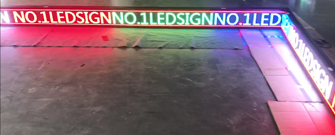 P3 Kapalı RGB LED Pencere Teşhir Tabelaları Mağaza Dekorasyonu İçin Semioutdoor
