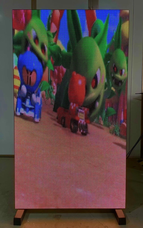 RGB Tabela Kapalı LED Ekran P4 Tam Renkli 640x1120MM Reklam Panosu